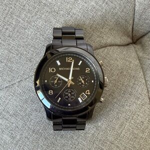 Michael Kors Black ceramic watch